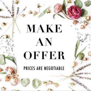 Make an offer! 🌼